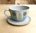 Milchkaffeetasse/Cappuccinotasse mit Unterteller
